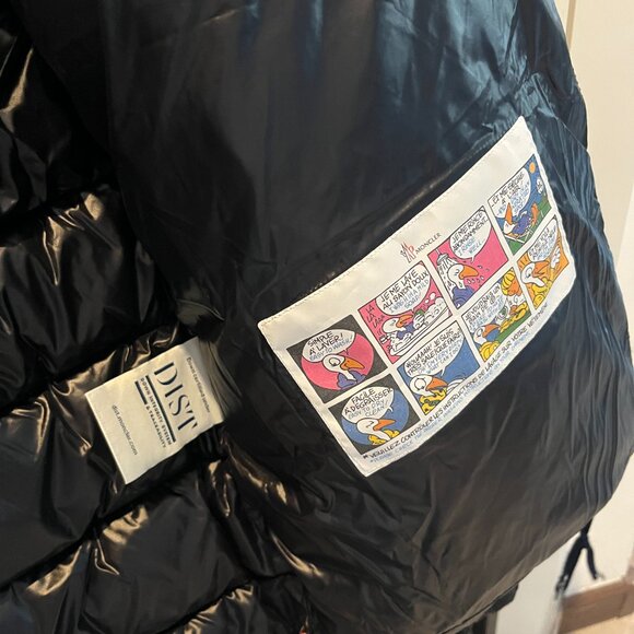 Moncler Black Hooded Down Jacket - Picture 6 of 8